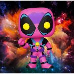 Funko Pop Marvel - Deadpool 801 (Black Light) (Special Edition)