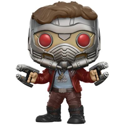 Funko Pop Marvel - Guardians Of The Galaxy Vol.2 Star-Lord 198 (Chase) (Masked)