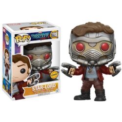 Funko Pop Marvel - Guardians Of The Galaxy Vol.2 Star-Lord 198 (Chase) (Masked)