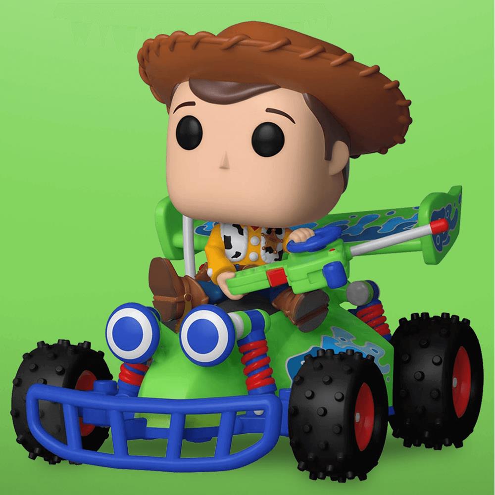 Funko Pop Rides - Pixar Toy Story Woody With Race Car 56