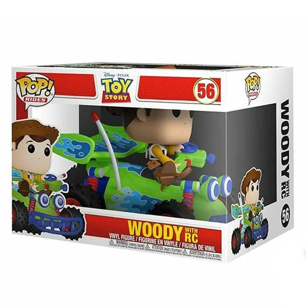Funko Pop Rides - Pixar Toy Story Woody With Race Car 56