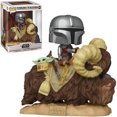 Funko Pop Star Wars - Mandalorian & The Child On Bantha 416 (Deluxe) #1