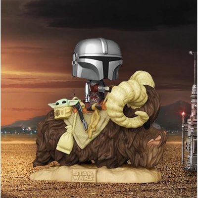 Funko Pop Star Wars - Mandalorian & The Child On Bantha 416 (Deluxe) #1