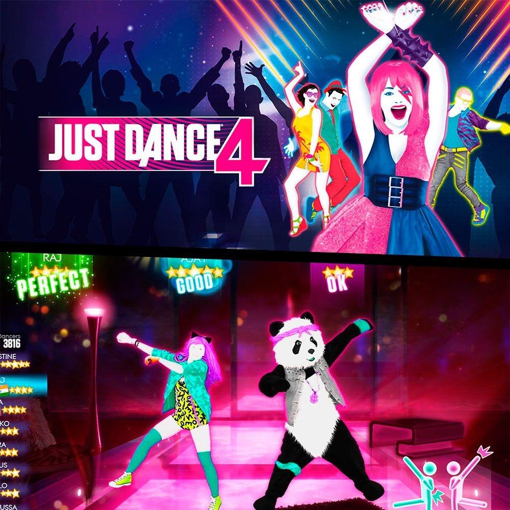 Jogo Just Dance 4 Nintendo Wii U Dança Música Frete Grátis