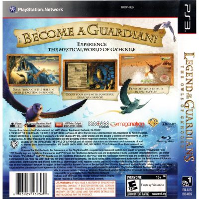 Legend Of The Guardians - Ps3