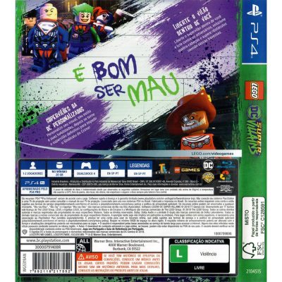 Lego Dc Super Villains - Ps4