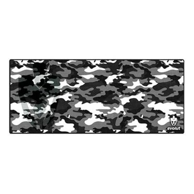 Mouse Pad Gamer Eg-402 Evolut Camuflado Cinza Grande