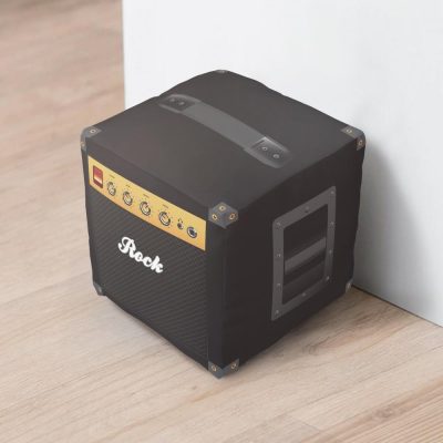 Peso De Porta - Cubo Caixa De Som