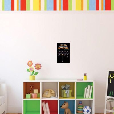 Placa Decorativa (24X15,5) - Game