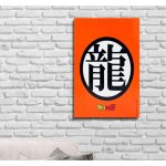 Placa Decorativa (26X20) - Dragon Ball Simbolo
