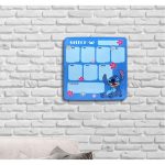Placa Decorativa C/Caneta (29X29) - Stitch