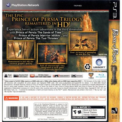 Prince Of Persia Trilogy - Ps3
