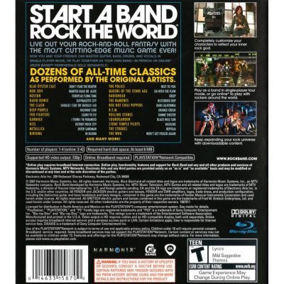 Rockband - Ps3