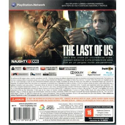 The Last Of Us - Ps3