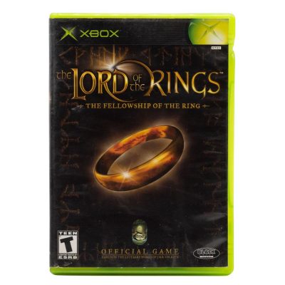 The Lord Of The Rings The Fellowship Of The Ring - Xbox Clássico