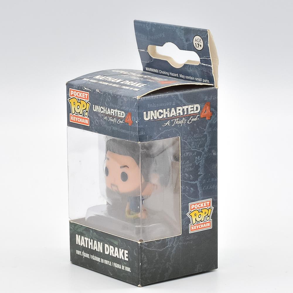Chaveiro Funko Pocket Pop Keychain - Uncharted 4 Nathan Drake (Vaulted)