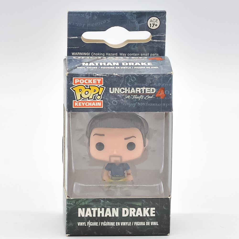 Chaveiro Funko Pocket Pop Keychain - Uncharted 4 Nathan Drake (Vaulted)