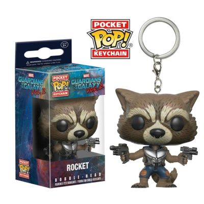 Chaveiro Pocket Pop Keychain - Marvel Guardians Of The Galaxy Vol. 2 - Rocket