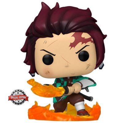Funko Pop Animation - Demon Slayer Tanjiro Kamado 874 (Hinokami Kagura Dance) (Special Edition)