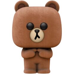 Funko Pop Animation - Line Friends Brown 928 (Flocked) (Special Edition)