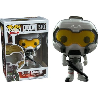 Funko Pop Games - Doom Space Marine 90 (Astronaut) (White Suit) (Vaulted) #1
