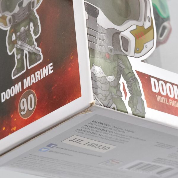 Funko Pop Games - Doom Space Marine 90 (Elite Red Suit) (Vaulted) #1