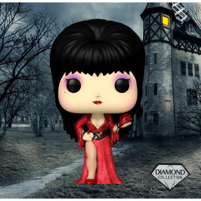 Funko Pop Icons - Elvira 68 (Red Dress With Heart) (Diamond) (Novo)