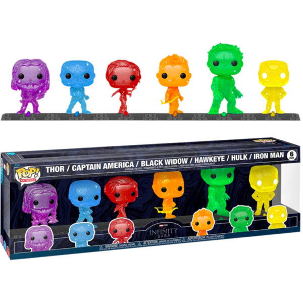 Funko Pop Marvel - Art Series The Infinity Saga (6 Pack) (Special Edition)