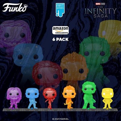 Funko Pop Marvel - Art Series The Infinity Saga (6 Pack) (Special Edition)
