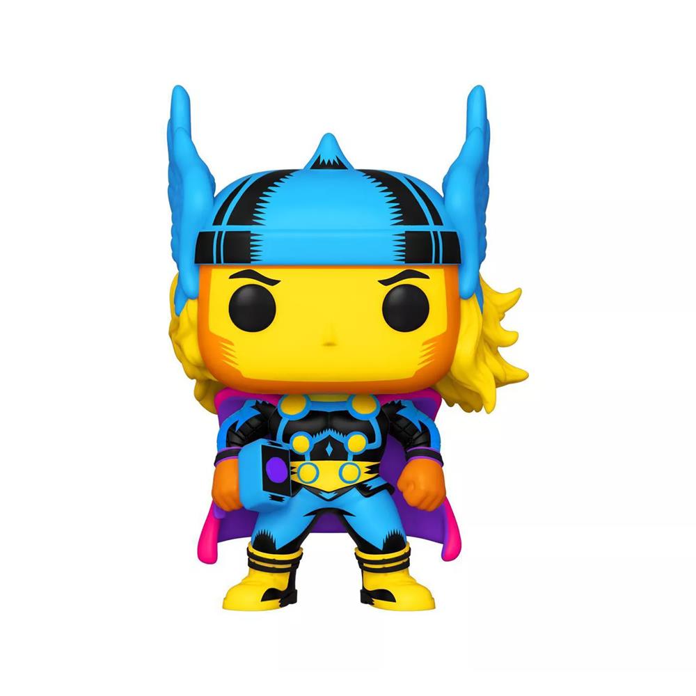 Funko Pop Marvel - Captain America / Iron Man / Thor / Doctor Strange (Blacklight) (4 Pack)