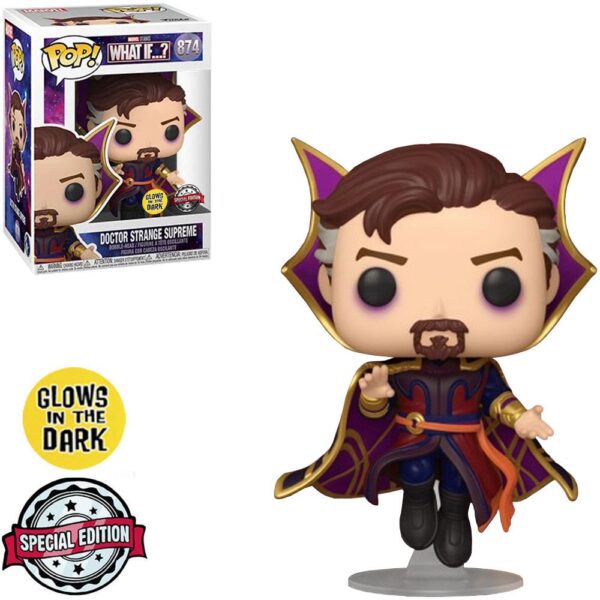 Funko Pop Marvel - What If...? Doctor Strange Supreme 874 (Glows) (Special Edition)