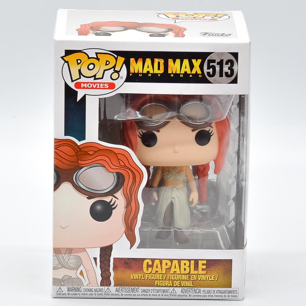 Funko Pop Movies - Mad Max Fury Road Capable 513 (Vaulted) #1