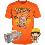 Funko Pop Tees - Stranger Things - Dustin's Tools (Pop 828 + Camiseta Roast Beef Gg)