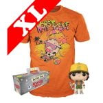 Funko Pop Tees - Stranger Things - Dustin's Tools (Pop 828 + Camiseta Roast Beef Gg)