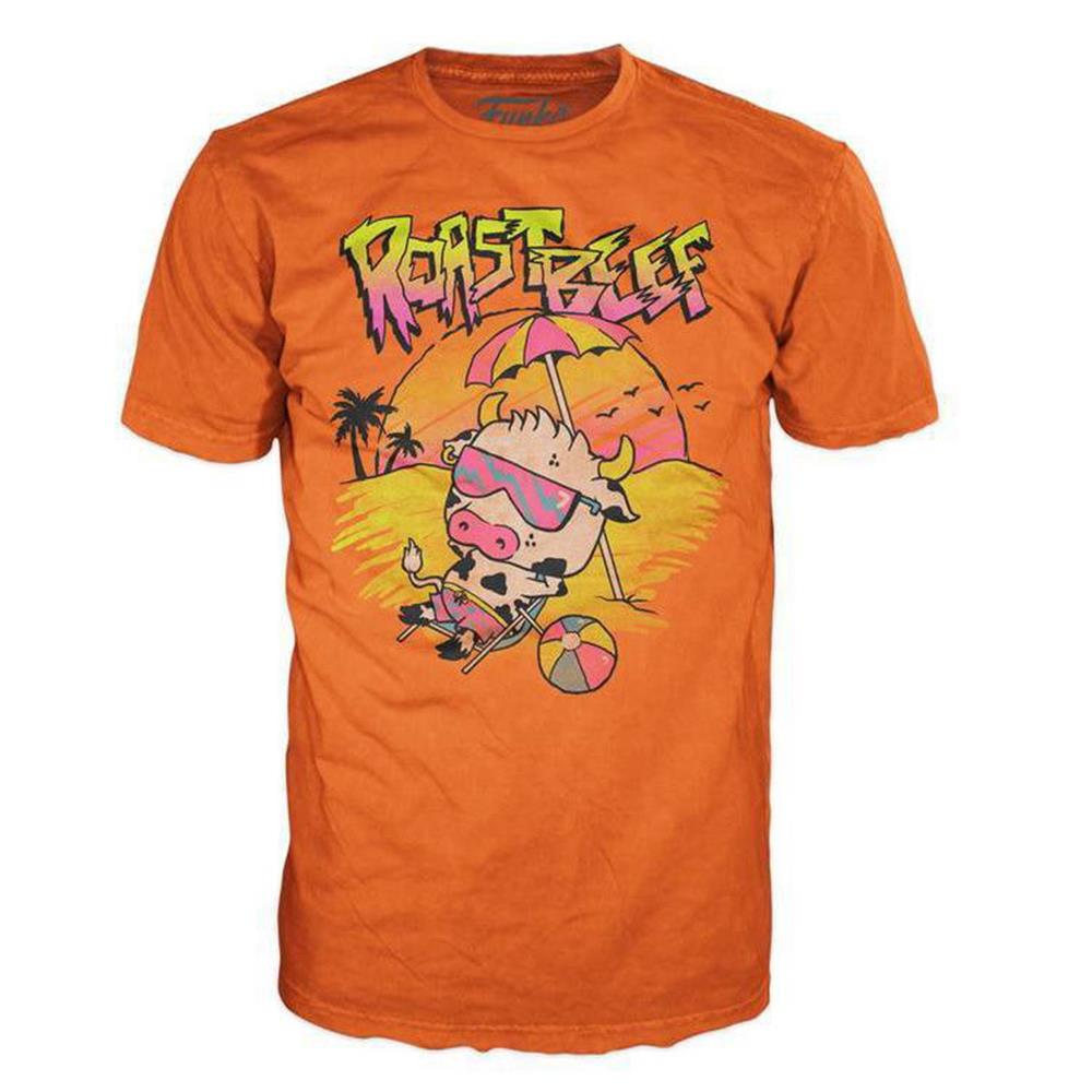 Funko Pop Tees - Stranger Things - Dustin's Tools (Pop 828 + Camiseta Roast Beef Gg)