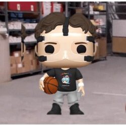 Funko Pop Television - The Office Dwight Schrute 1103 (Basketball) (Special Edition)
