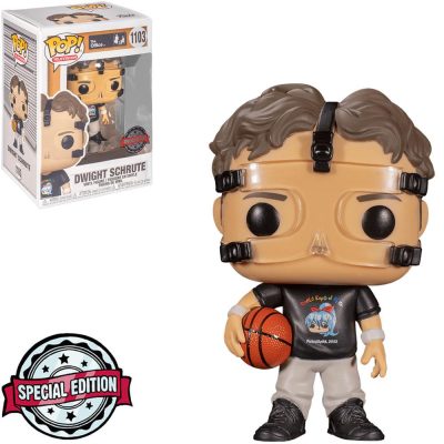 Funko Pop Television - The Office Dwight Schrute 1103 (Basketball) (Special Edition)