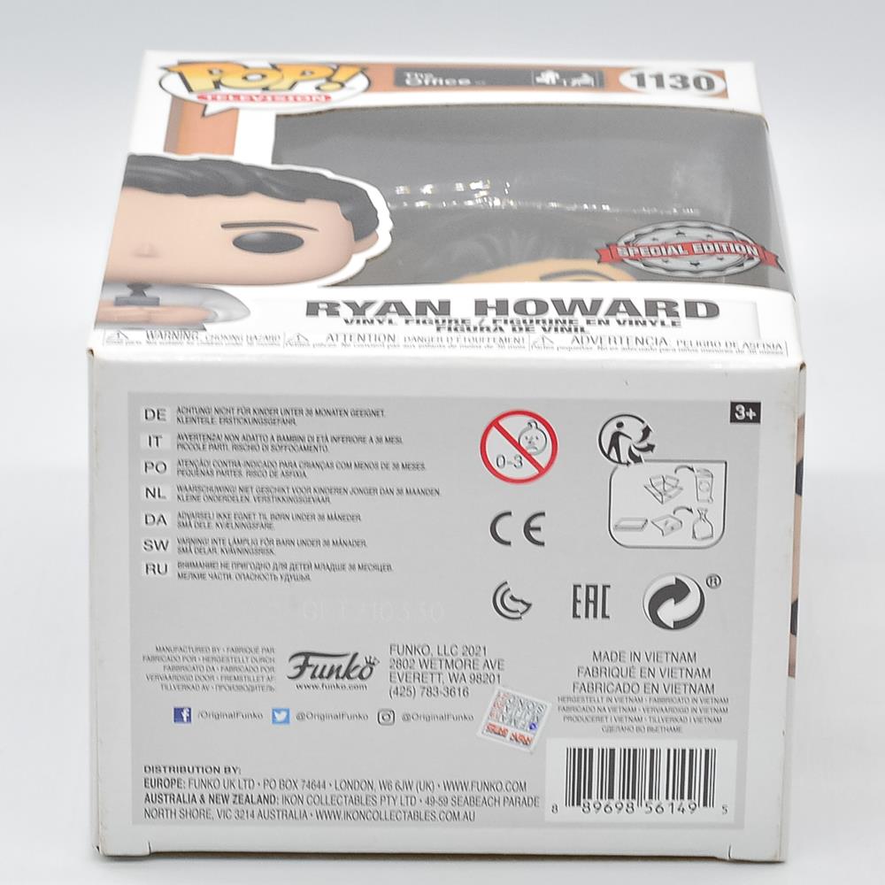 Funko Pop Television - The Office Ryan Howard 1130 (Black) (Special Edition) #1