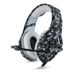 Headset K18 Onikuma (Cinza Camuflado)
