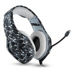 Headset K18 Onikuma (Cinza Camuflado)