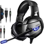 Headset K5 Onikuma (Preto) Headset K5 Onikuma (Preto)