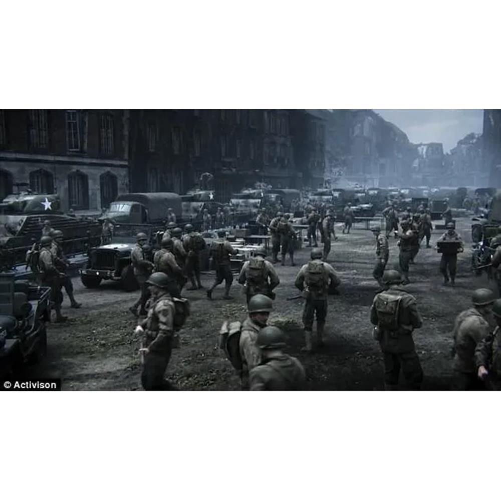 Call Of Duty Wwii Xbox One Mídia Física + Bone Exclusivo