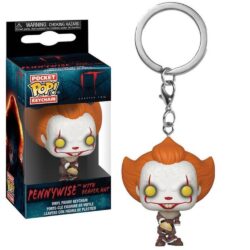 Chaveiro Funko Pocket Pop Keychain - It Chapter Two Pennywise With Beaver Hat