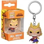 Chaveiro Funko Pocket Pop Keychain - My Hero Academia Silver Age All Might