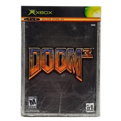 Doom 3 Limited Collectors Edition Steelbook - Xbox Classico #1 (Com Detalhe)