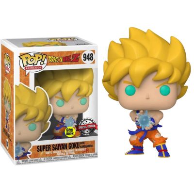 Funko Pop Animation - Dragon Ball Z Super Saiyan Goku 948 (With Kamehameha) (Glows) (Special Edition)