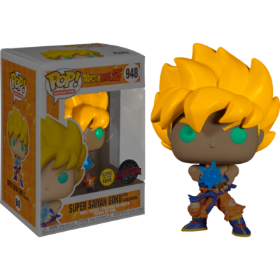 Funko Pop Animation - Dragon Ball Z Super Saiyan Goku 948 (With Kamehameha) (Glows) (Special Edition)