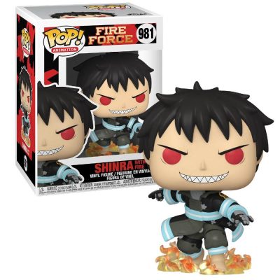 Funko Pop Animation - Fire Force Shinra 981 (With Fire)