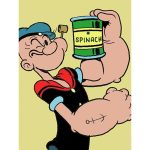 Funko Pop Animation - Popeye 369 (Specialtty Series) (Vaulted)