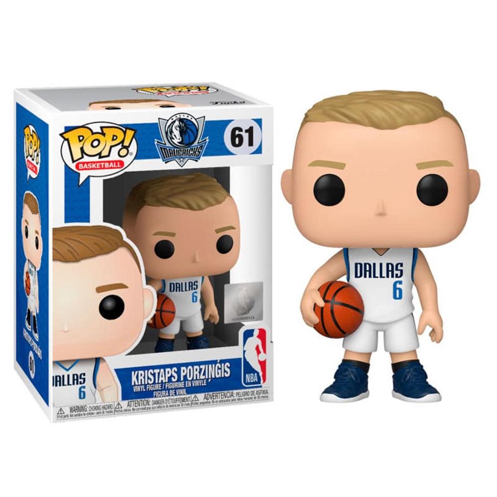 Funko Pop Basketball – Nba Dallas Mavericks Kristaps Porzingis 61 #1 Funko Pop Basketball - Nba Dallas Mavericks Kristaps Porzingis 61 #1